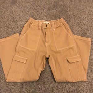 Pacsun tan cargo pants